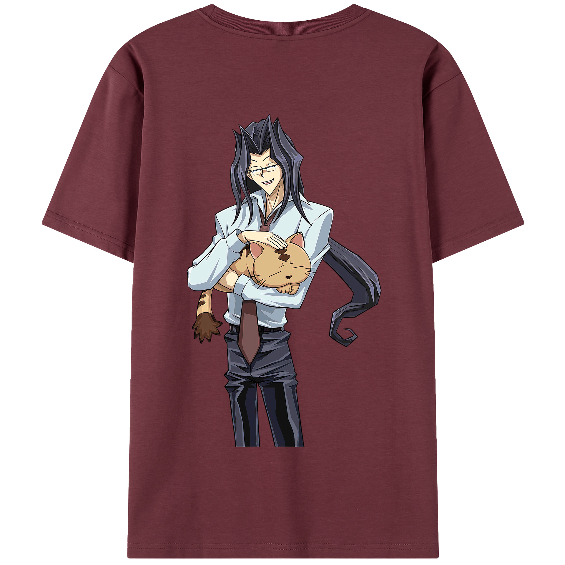 （画像用） 遊☆戯☆王 Yu-Gi-Oh! 綿100％半袖Tシャツ（背面プリント）